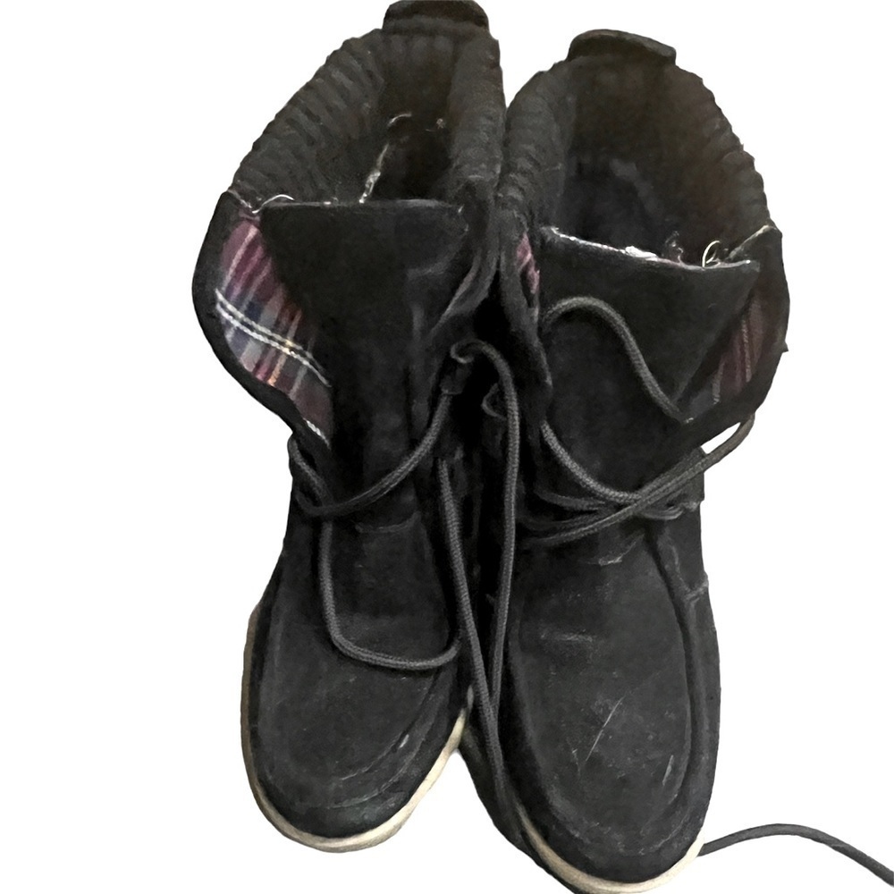 Tommy Hilfiger sz 8 wedge booties boot - Picture 2 of 5